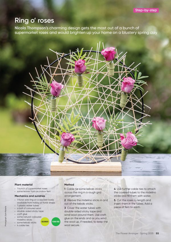 The Flower Arranger Magazine - Spring 2025 - Image 4